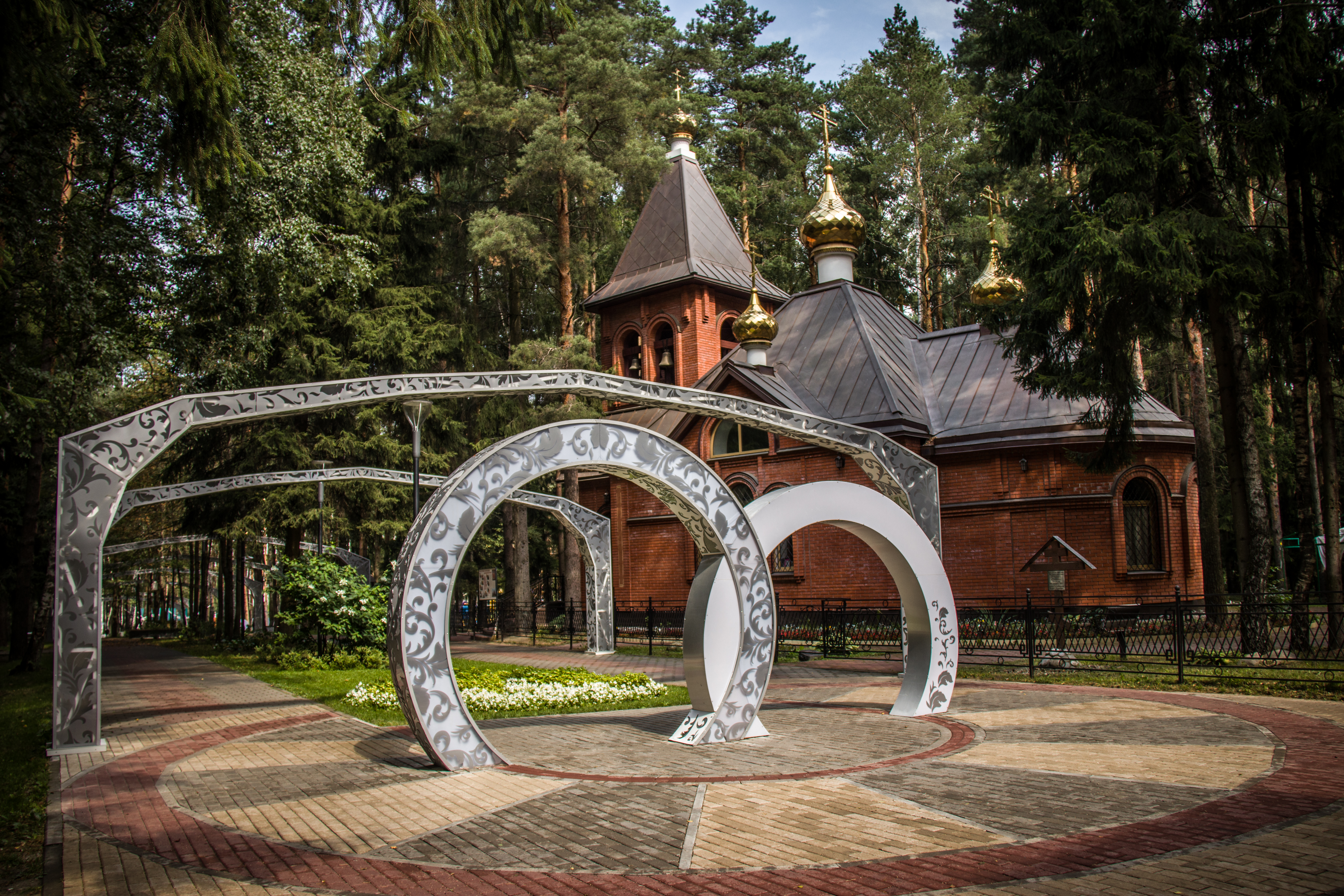 Парк культуры и отдыха «Ёлочки» в Домодедове