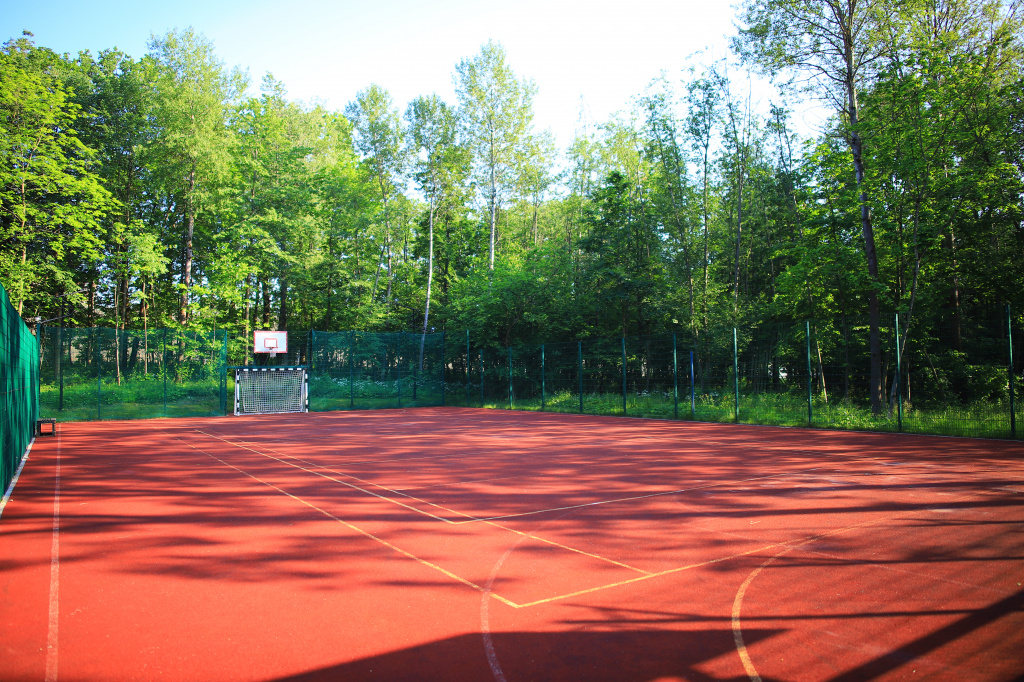 Футбольная площадка в Одинцовском парке
