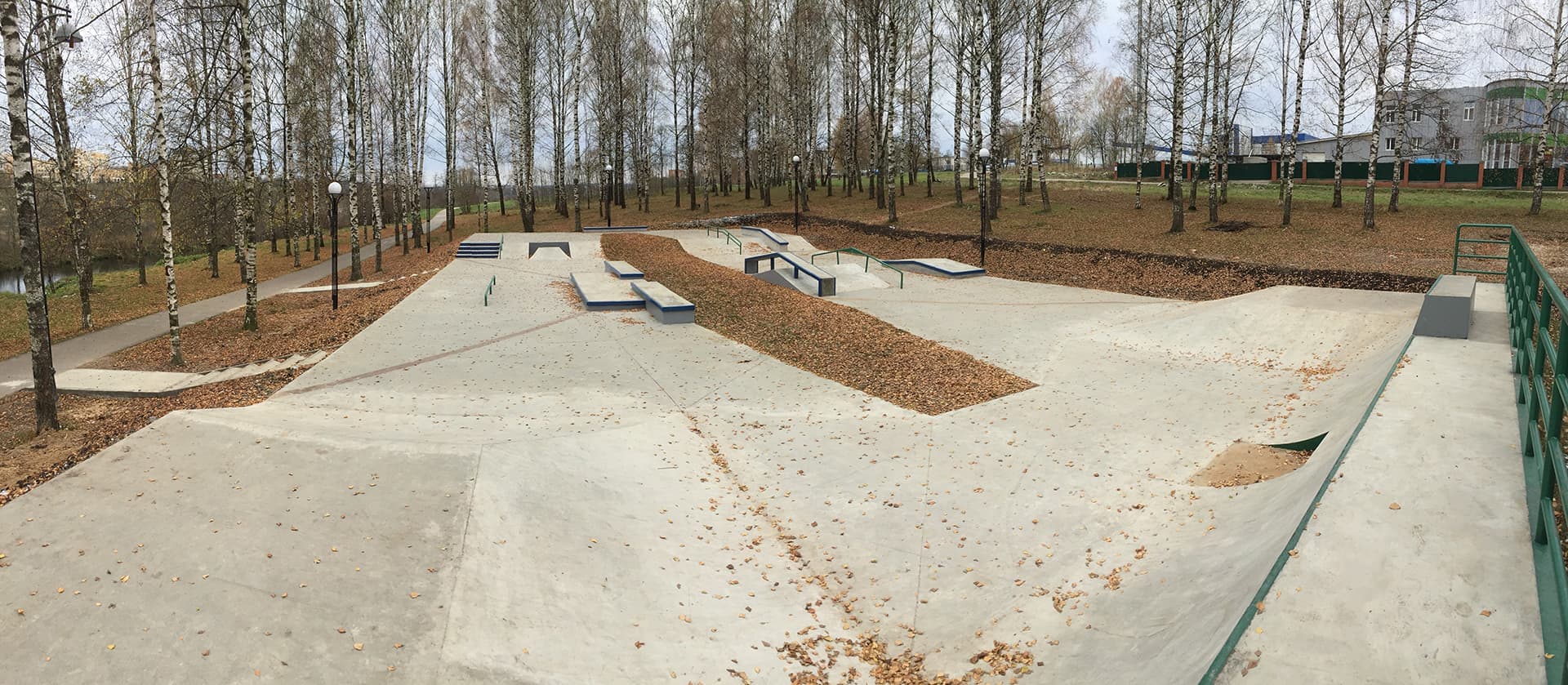 Скейт-площадка в парке «Сестрорецкий»