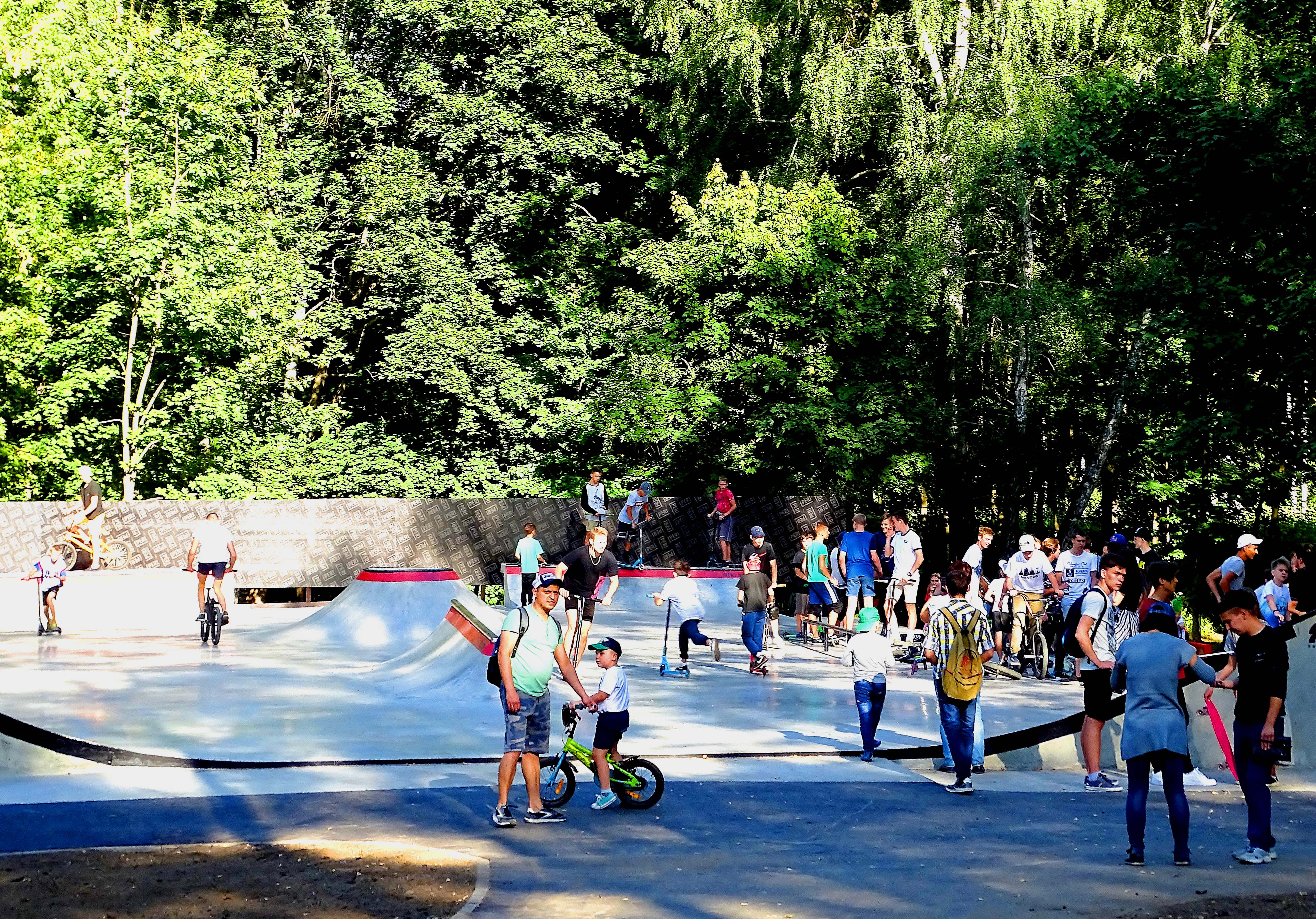 Скейт-парк в Ивантеевке
