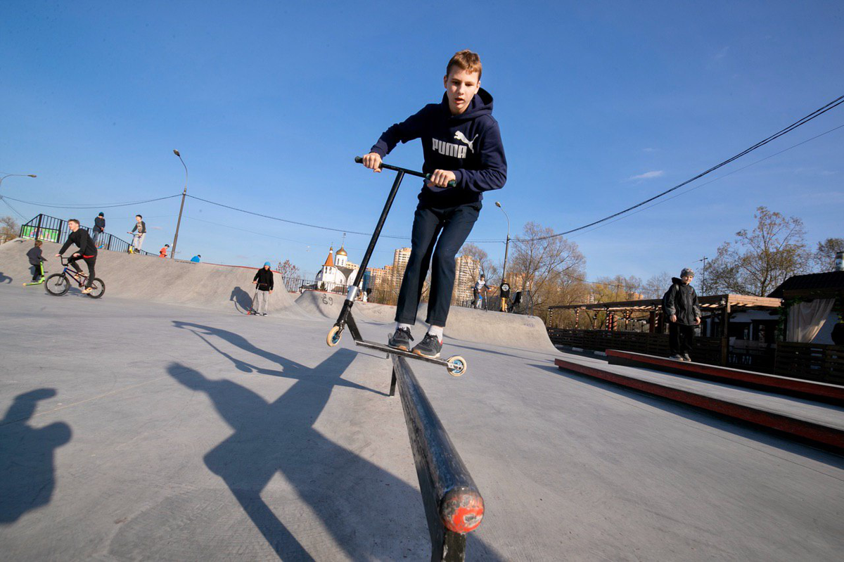 Скейт-парк в Реутове