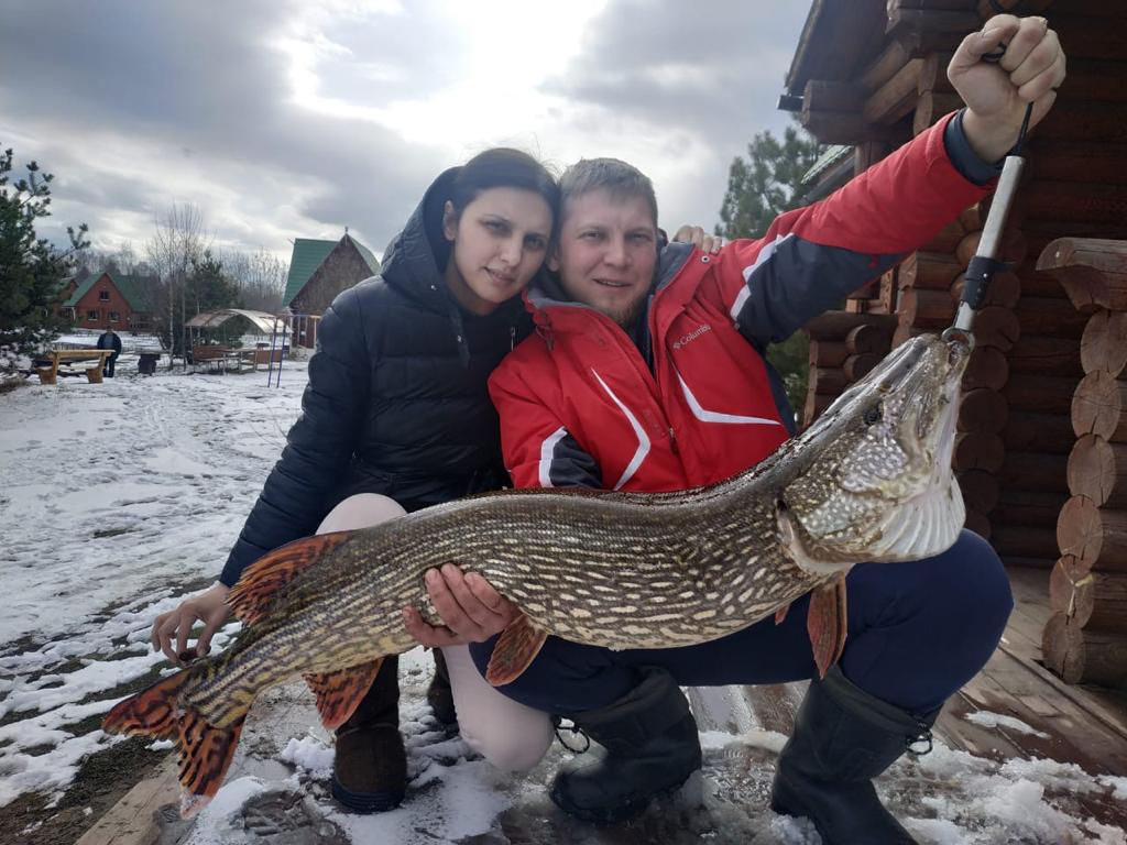Зимняя рыбалка в загородном рыболовном клубе «Литвиново»