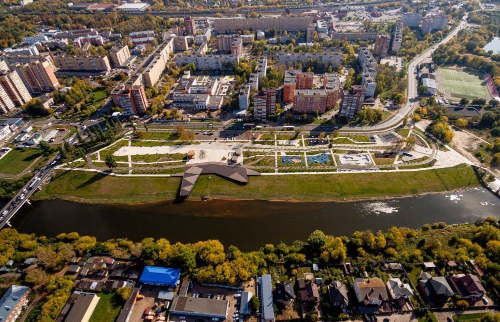 Парк 30-летия Победы в Орехово-Зуеве