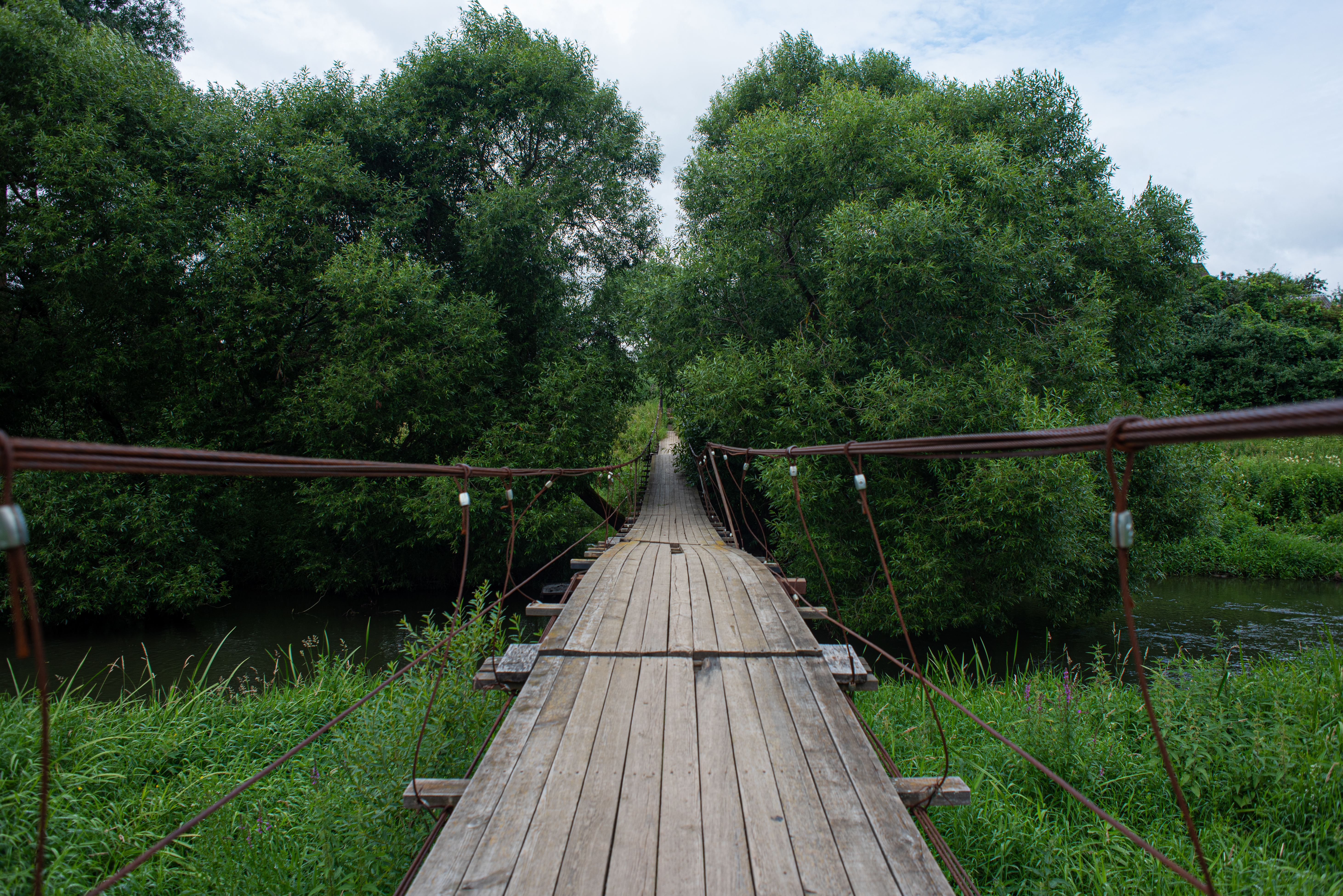 Мост в селе Битягово
