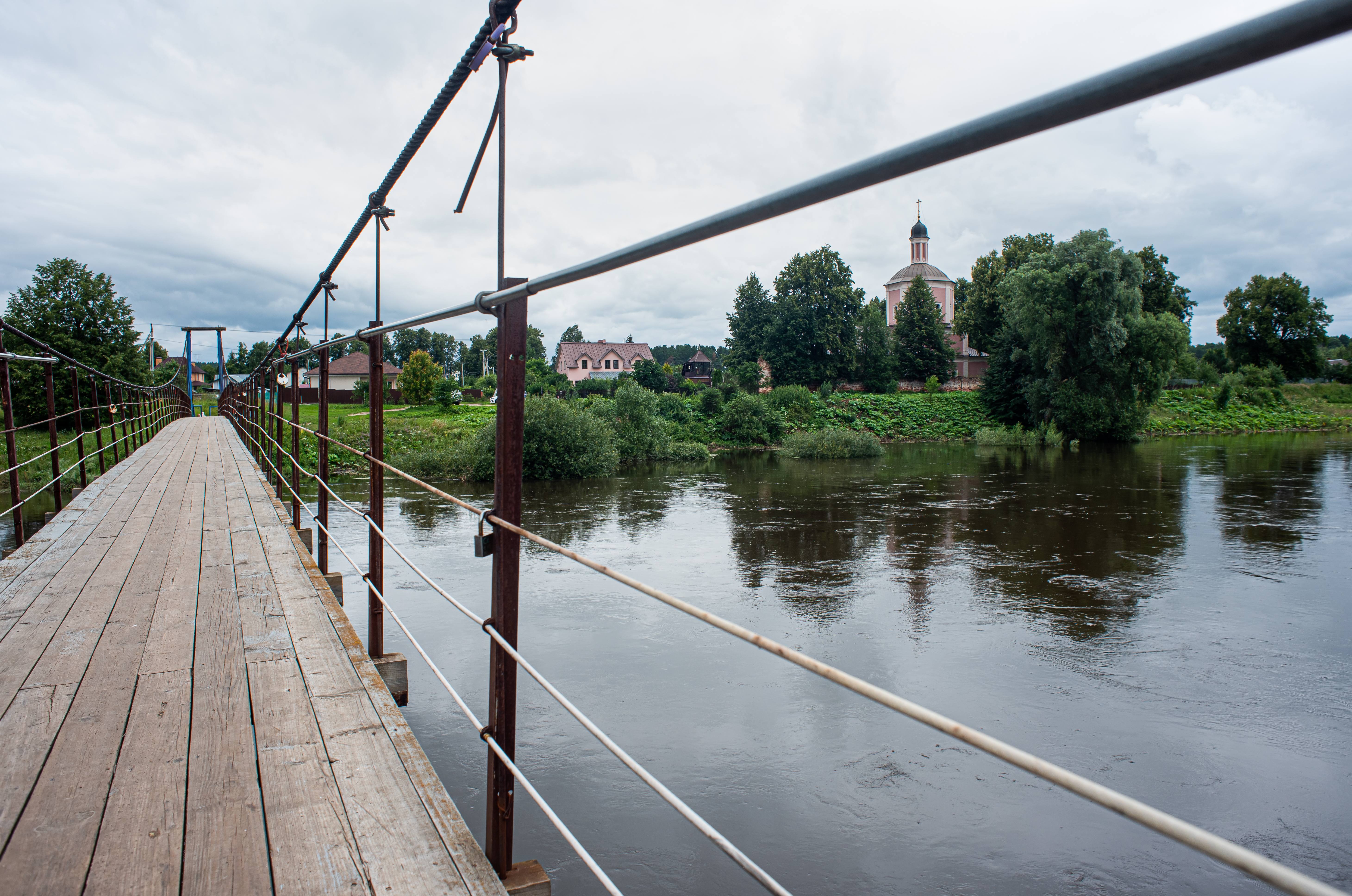 Мост у села Васильевское в Подмосковье