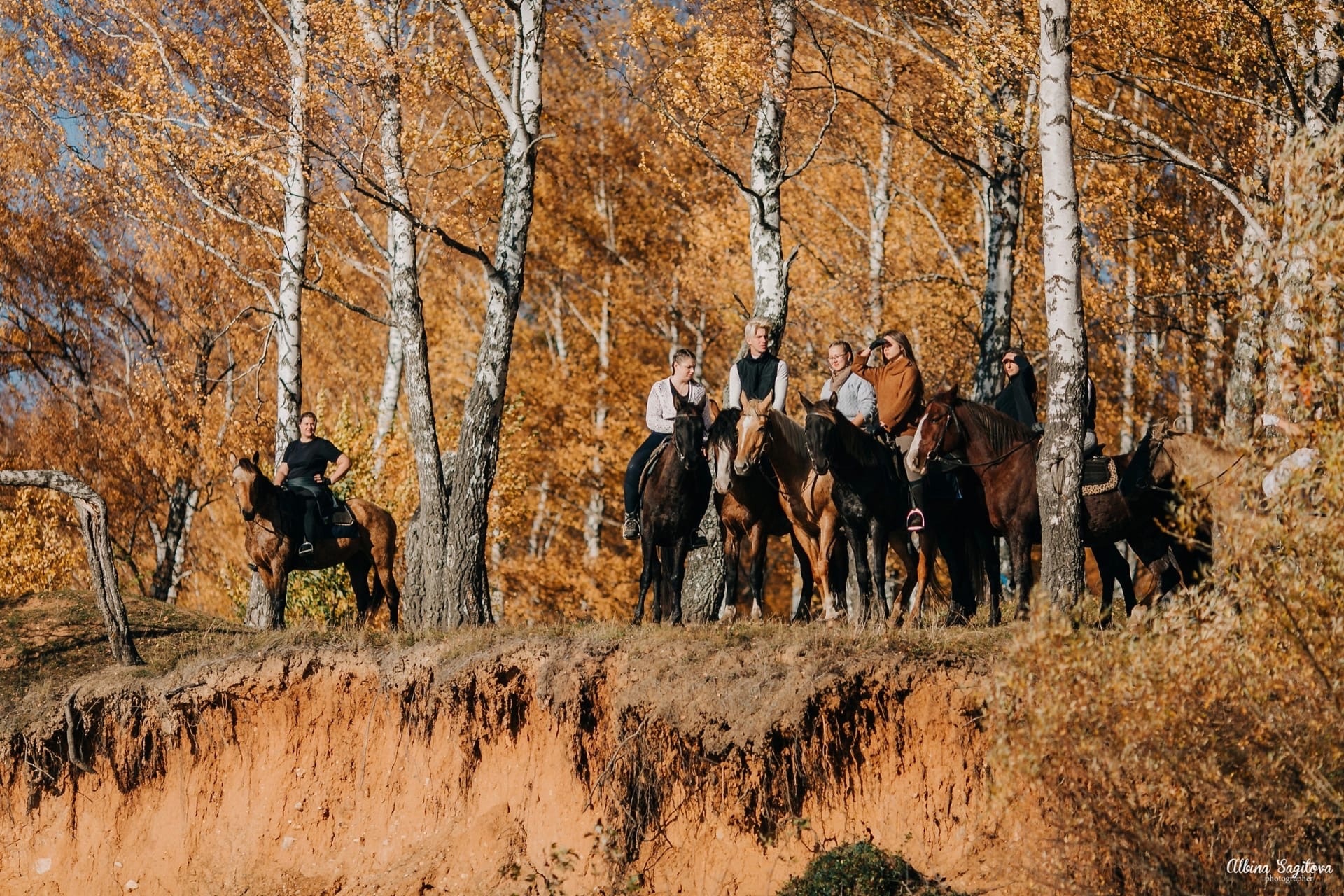 Конные прогулки на ранчо «Аванпост» 