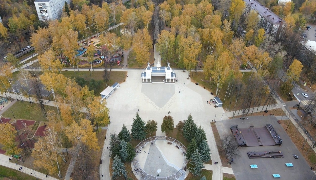 Центральный городской парк Пушкино
