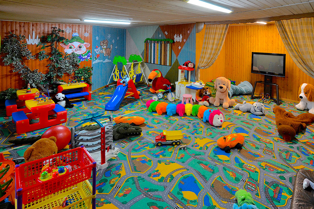 Детская игровая комната в пансионате «Акварели» 