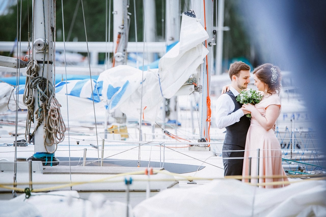 Свадьба в парусном яхт-клубе «Водник» 