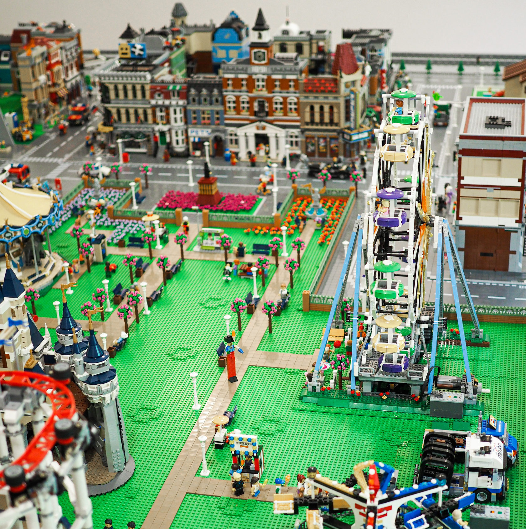 Одна из коллекций Музея Lego Fox Bricks