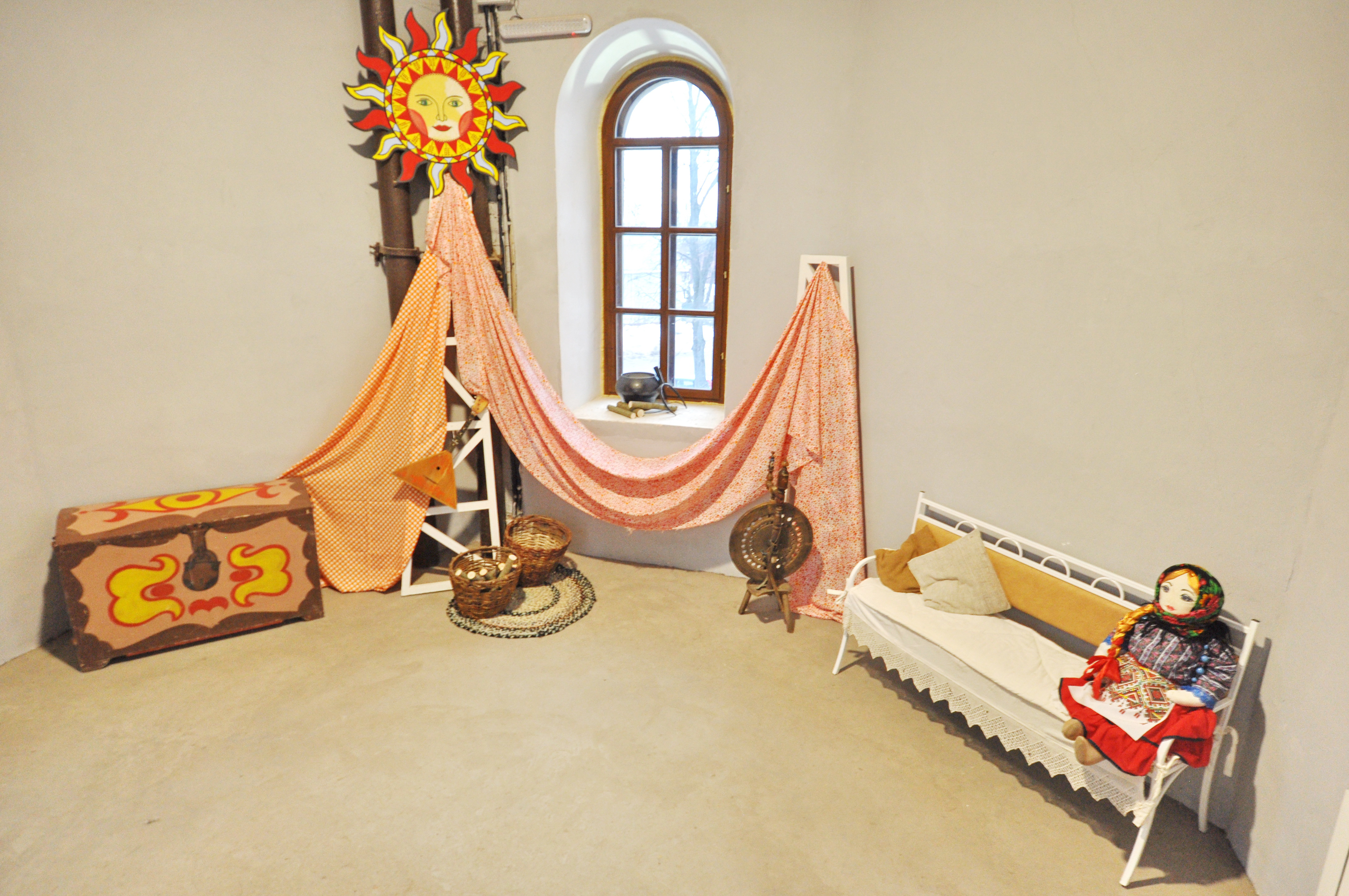 Выставка кукол в Водонапорной башне